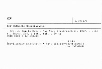 New Catholic Encyclopedia
                        (Vol. 4, Com to Dys)
                    