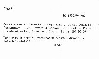 Česká divadla 1994-1995