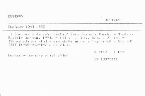 Duchcov 1240-1990