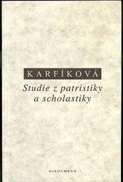 Studie z patristiky a scholastiky