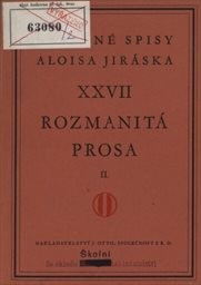 Rozmanitá prosa
(2)