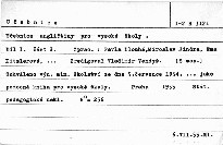 Učebnice angličtiny pro vysoké školy
