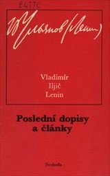 Poslední dopisy a články