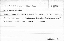 Der einsame Marschall