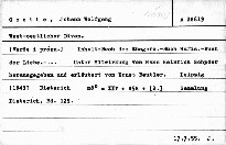 West-östlicher Divan