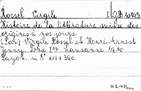 Histoire de la Littérature Suisse