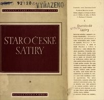 Staročeské satiry