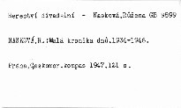 Malá kronika dnů