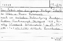 Die Bibel oder die ganze Heilige Schrift