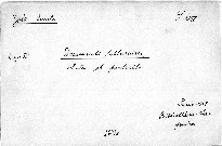 Documents littéraires