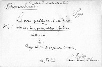 La voie publique et son décor.