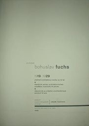 Architekt Bohuslav Fuchs