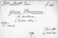 Gloires parisiennes.