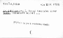 Kritické projevy 1.