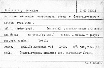 Politika německých buržoazních stran v Československu v letech 1918-1938
                        (Díl 1.)
                    