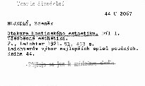 Otakara Hostinského esthetika