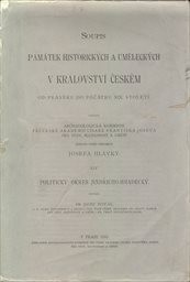 Soupis památek historických a uměleckých v politickém okresu Jindřicho-Hradeckém