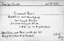 Immanuel Kant