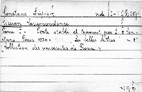 Cicéron. Correspondance.