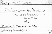 Die Lehre von der Vererbung