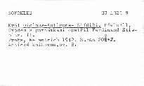 Král Oidipus