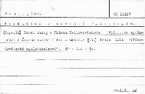 Praktikum živočišné fysiologie