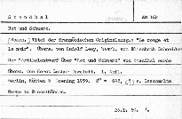 Rot und Schwarz