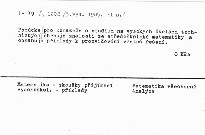 Požadavky z matematiky pro přijímací zkoušky