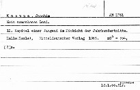 Mein namenloses Land