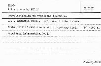 Optoelektronika ve výpočetní technice