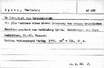 Im Tornister: ein Marschallstab.