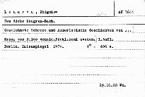Das dicke Lengren-Buch
