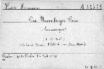Die Nürnberger Reise