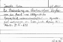 Die Bedeutung der Böhmischen Dorfnamen für Sp