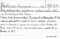 Nutnost somatologického vyšetření školní mlád