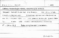 Základy technologie výroby elektrických stroj