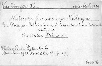 Nietzsche für und gegen Vaihinger.
