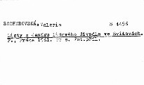 Listy z deníku Lidového divadla ve Svitavách
