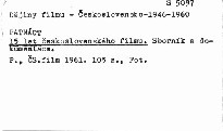 Patnáct let československého filmu