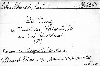 Die Burg im Wandel der Weltgeschichte