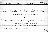 La science de la littérature.