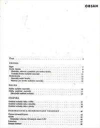 Kresba, malba, grafika