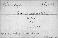 Le cabinet secret de l'Histoire