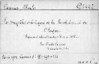 Les conquétes artistiques de la Révolution et