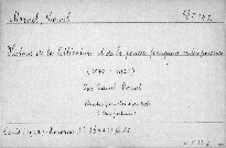Histoire de la littérature et de la pensée