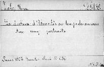 La Duchesse d'Abrantes.