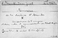 Mémoires
