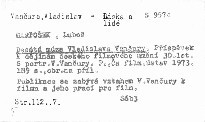 Desátá múza Vladislava Vančury