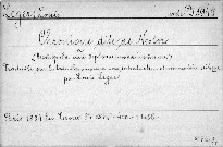 Chronique dite de Nestor