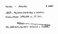 Portréty a studie